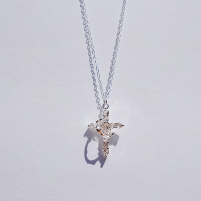 Crown Cross Faith Necklace