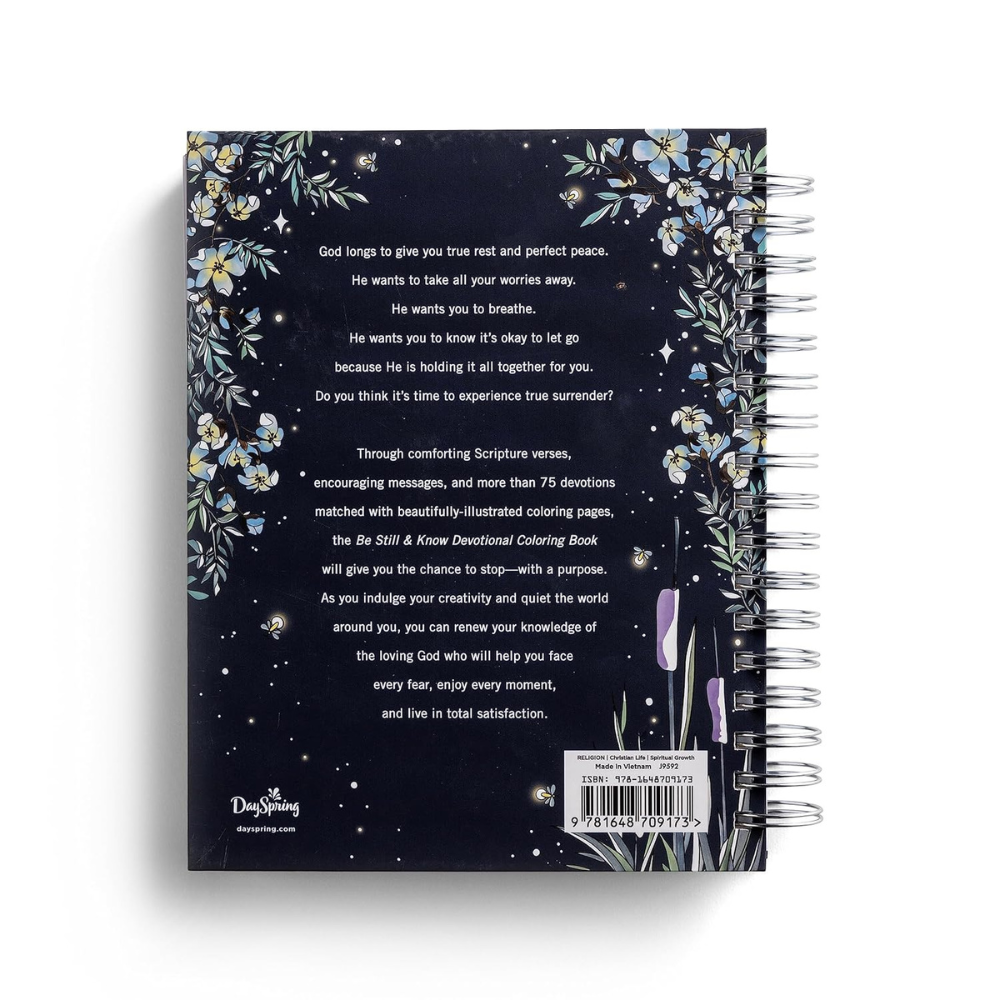 Faith & Devotion Color Book - "Be Still & Know"