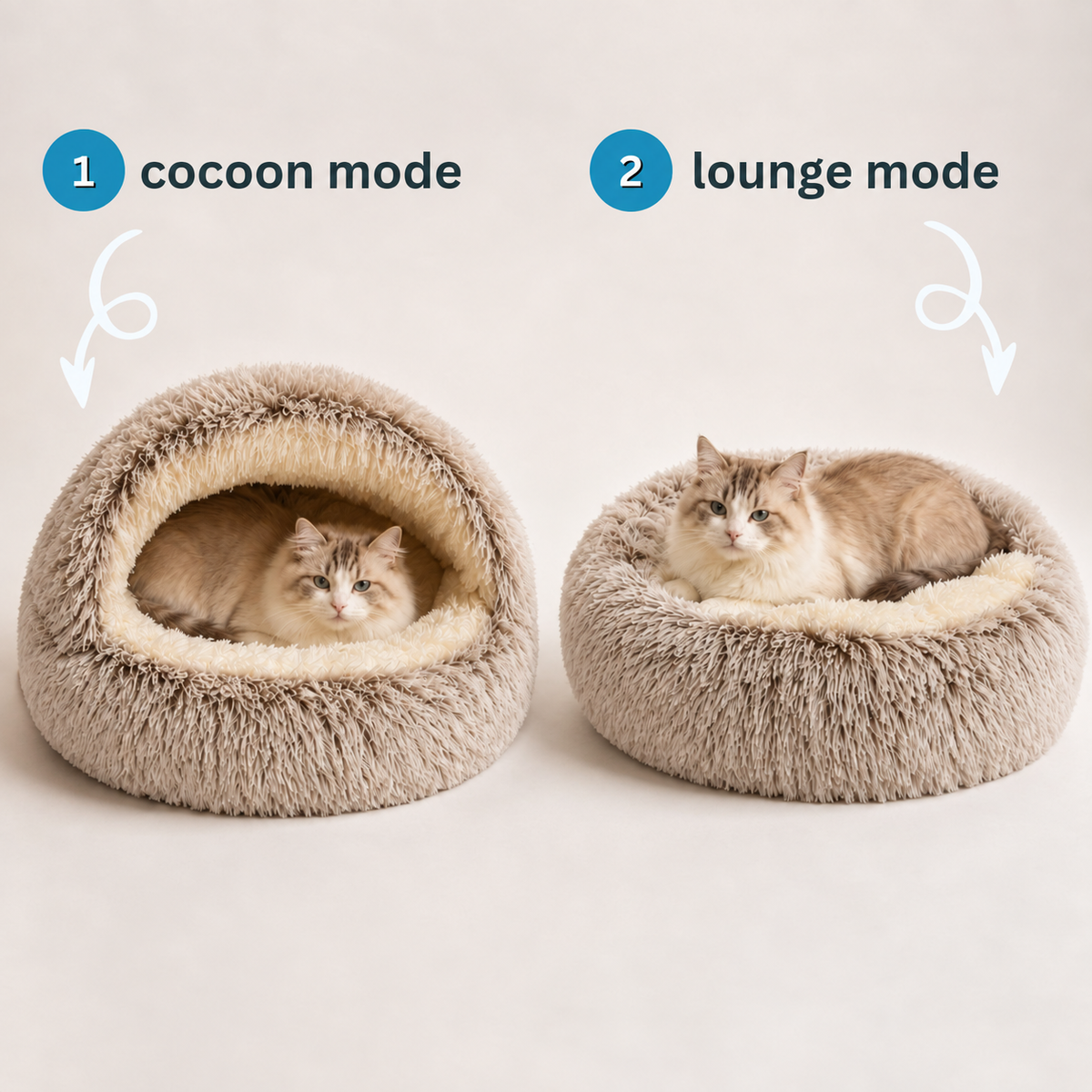 cozy cocoon - cat bed
