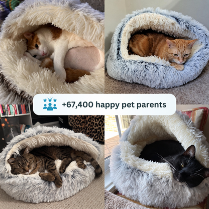 cozy cocoon - cat bed