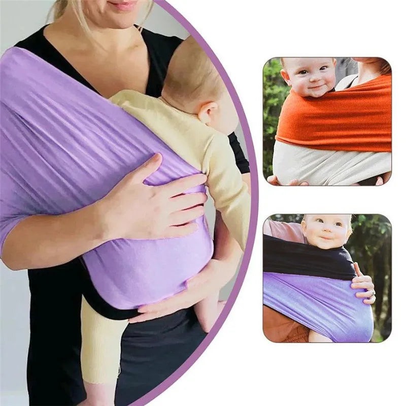 Baby Sling Cotton Soft Elastic Baby Carrier Infant Toddler Carrier Easy To Wear Mama's Bonding Comforte for Newborn