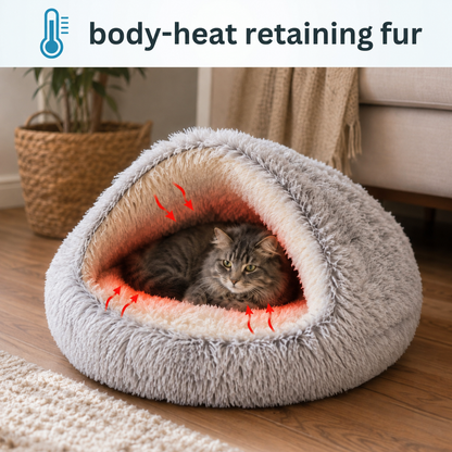 cozy cocoon - cat bed